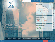 Tablet Screenshot of choiceindia.com